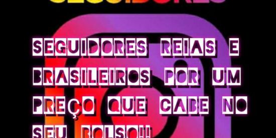 Vendo seguidores reais 📲❤️