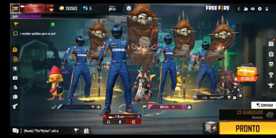 Iremos recrutar PARA GUILDA DE FREE FIRE