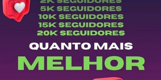 Vendas seguidores Brasil
