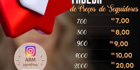SEGUIDORES NO INSTA APARTIR DE R$1,00🚀ðŸ’