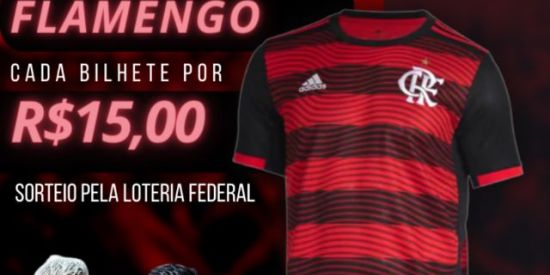 Flamengo - CAMISA OFICIAL - Sorteio