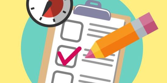 Fazemos atividades, provas e trabalhos