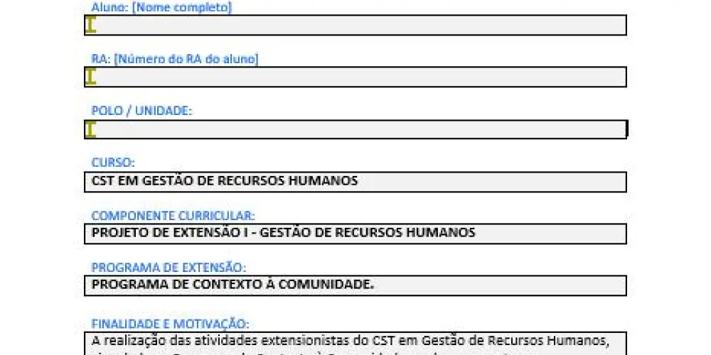 Grupo de projeto de extensão WhatsApp