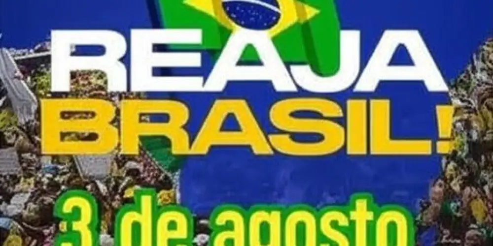 Reaja Brasil 3 de agosto 2025