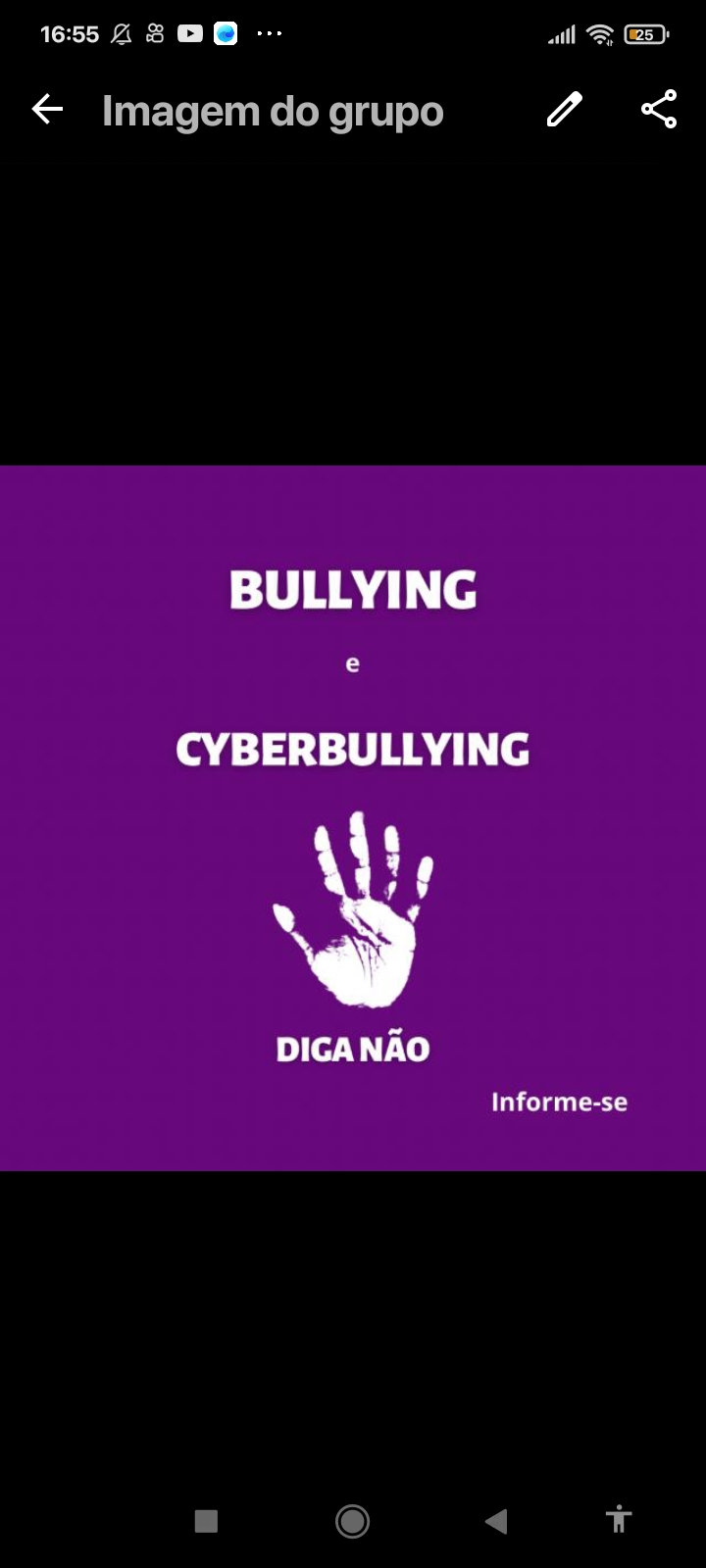 Bullying e cyberbullying diga não ✋🏻🚫